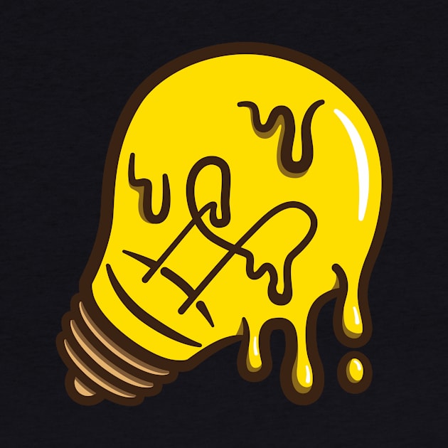 Sweet Idea - Light Bult (Yellow) by jepegdesign